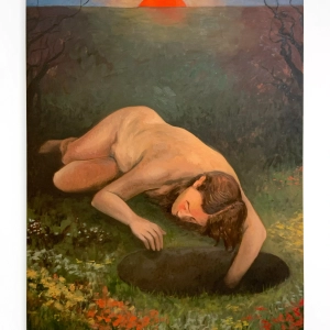 The Portal - 2024, oil on linen, 48 x 36 inch